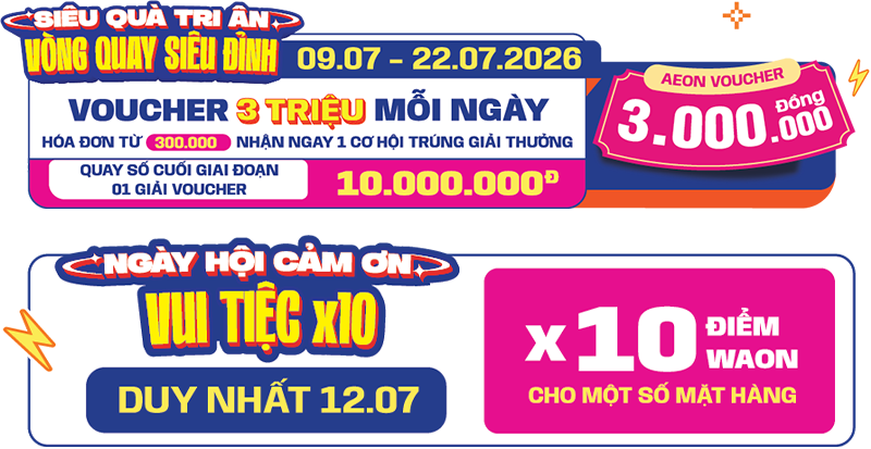 Chuỗi 6 tuần với nhiều hoạt động hấp dẫn