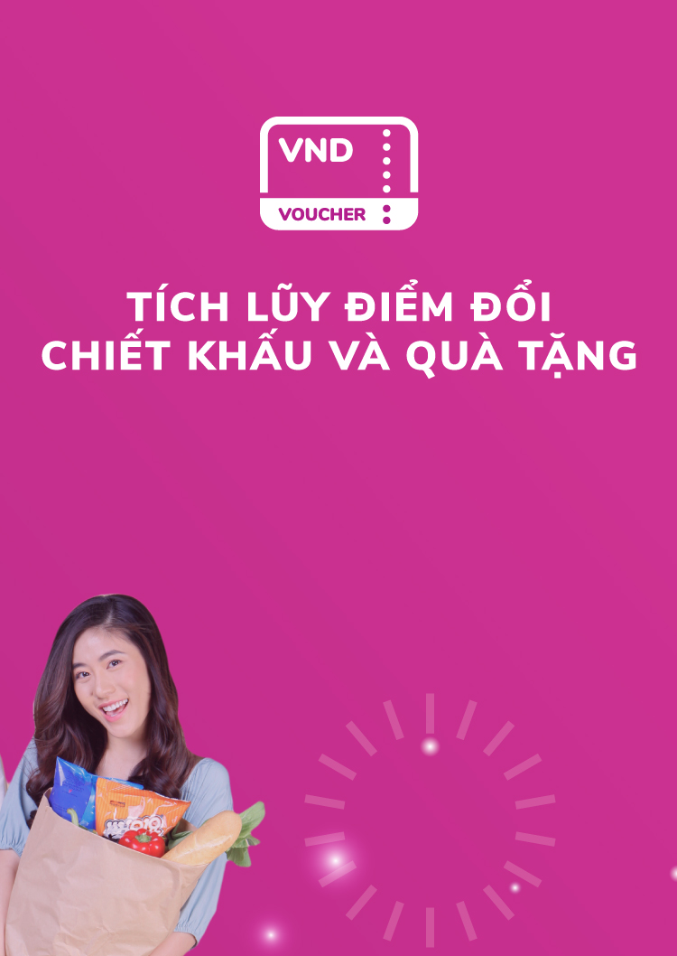 Tích lũy điểm đổi chiết khấu và quà tặng
