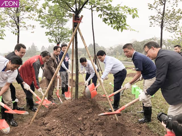 Trồng thêm 1000 cây hoa anh đào tại Hà Nội