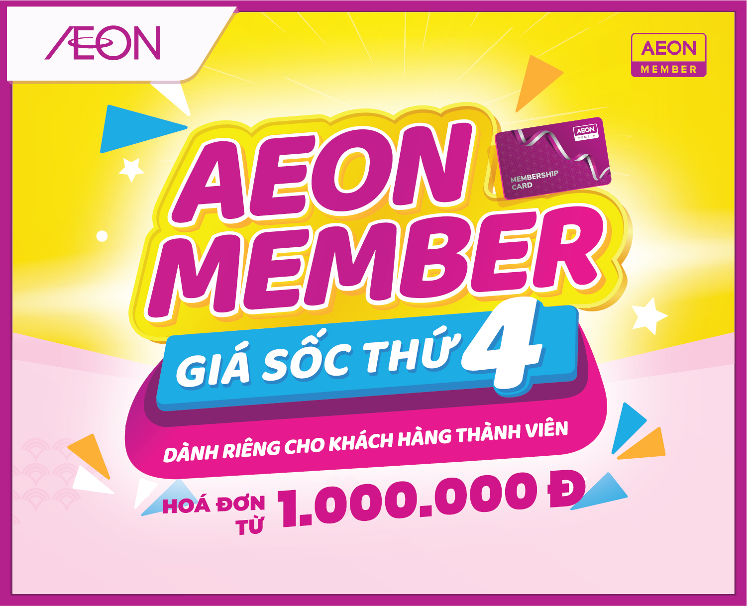 AEON MEMBER - AEON - Siêu thị Nhật Bản hàng đầu tại Việt Nam