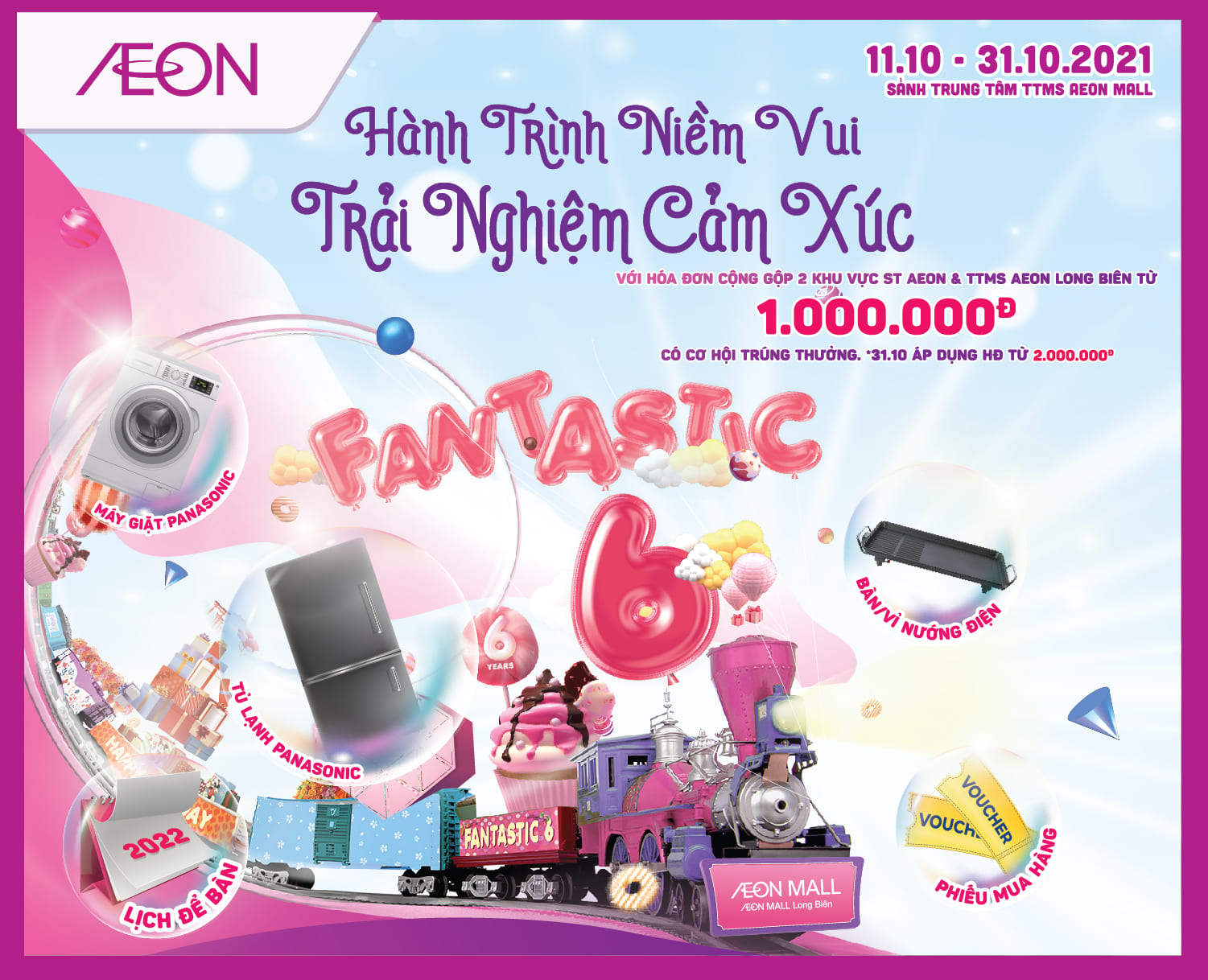 Chúc Mừng Năm Mới AEON MALL Tân Phú Celadon AEONMALL Việt Nam