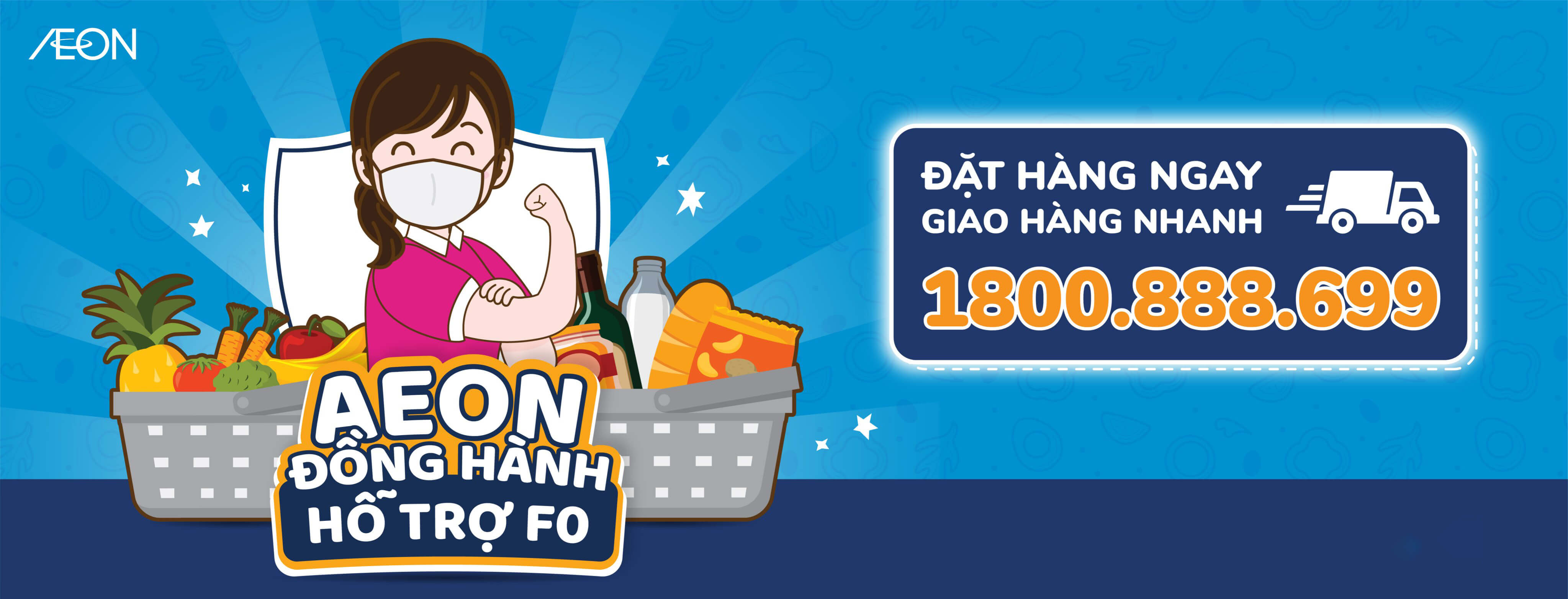 AEON Đồng hành hỗ trợ F0