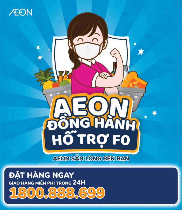 AEON Đồng hành hỗ trợ F0