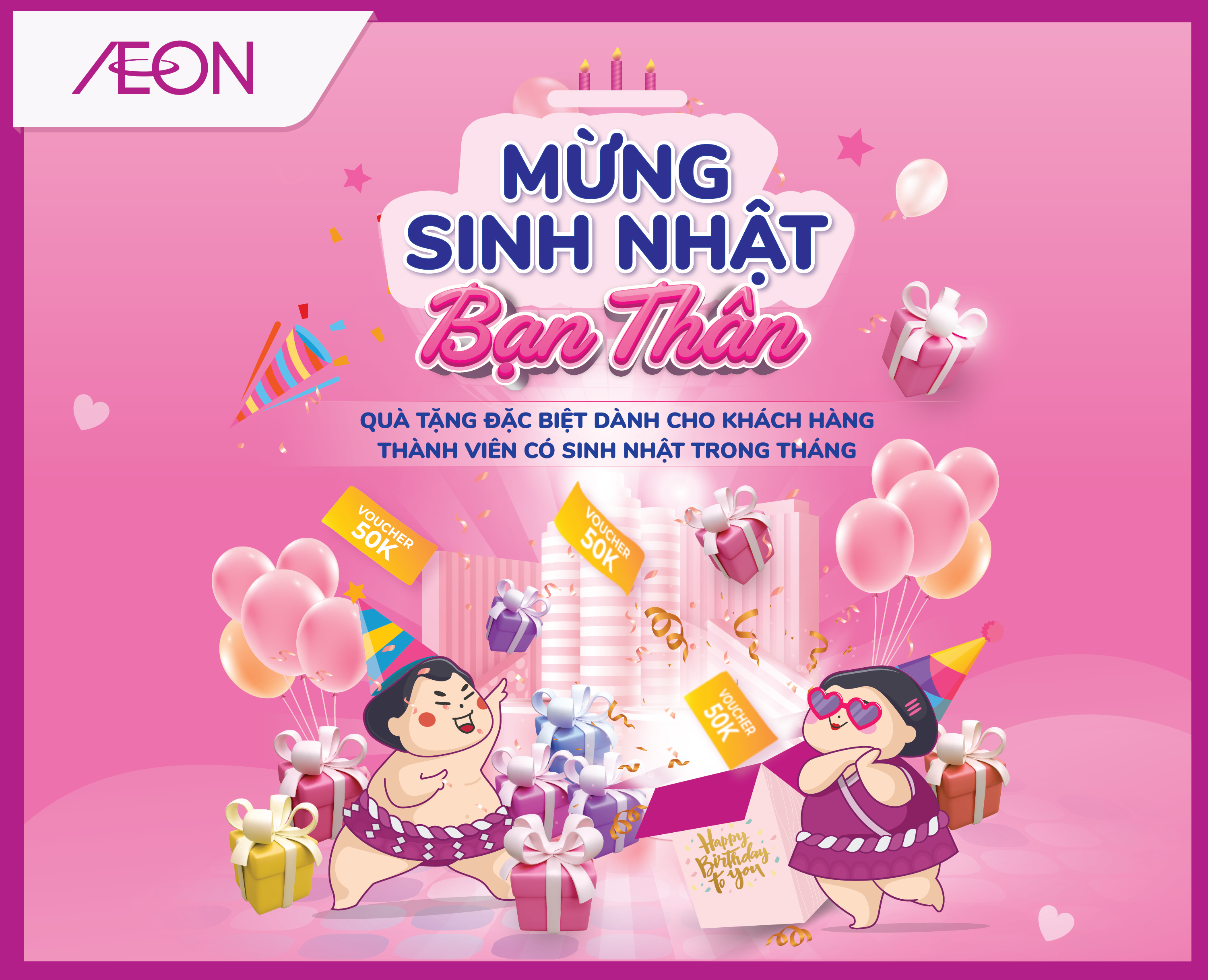 AEON MALL TẶNG KHÁCH HÀNG QUÀ SINH NHẬT MỞ RA TỤT MOOD LUN  MUỐN ĂN  NGON  YouTube