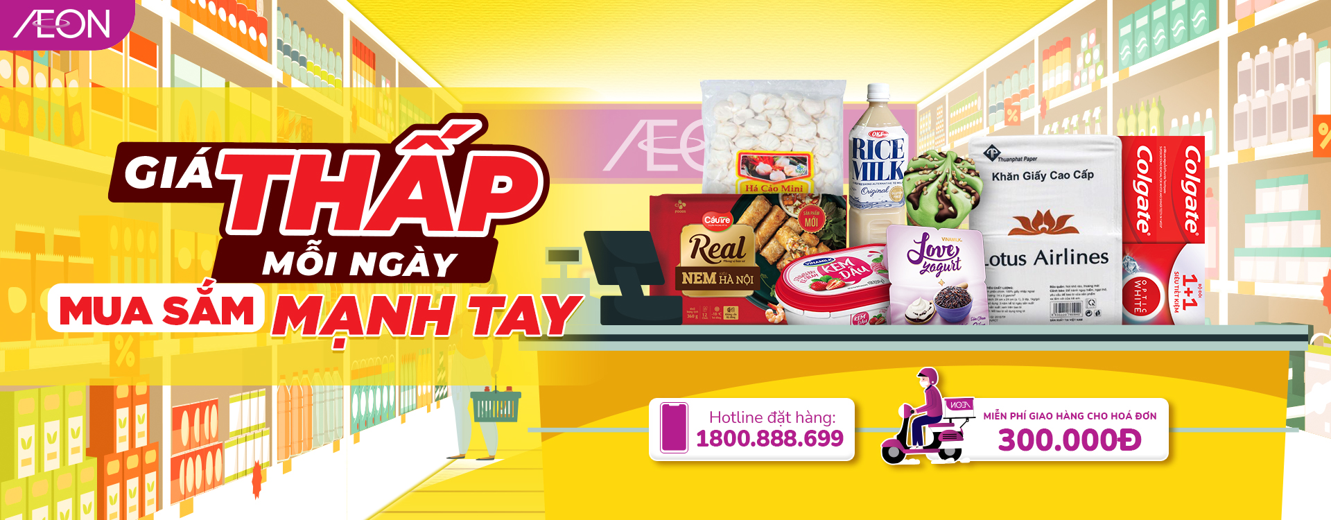 EDLP (giá thấp mỗi ngày)​