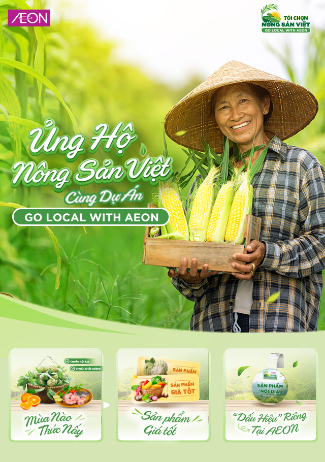 CÙNG AEON ỦNG HỘ NÔNG SẢN VIỆT