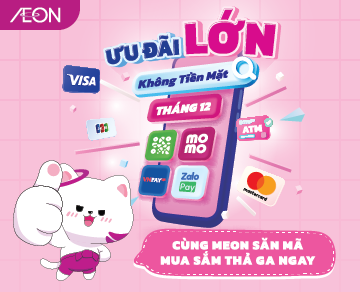 ƯU ĐÃI KHÔNG TIỀN MẶT THÁNG 12