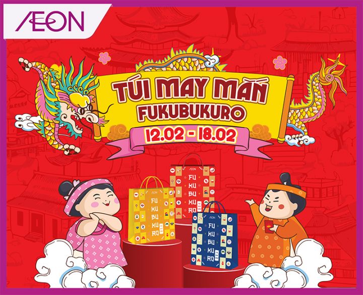 TÚI MAY MẮN FUKUBUKURO TẾT GIÁP THÌN