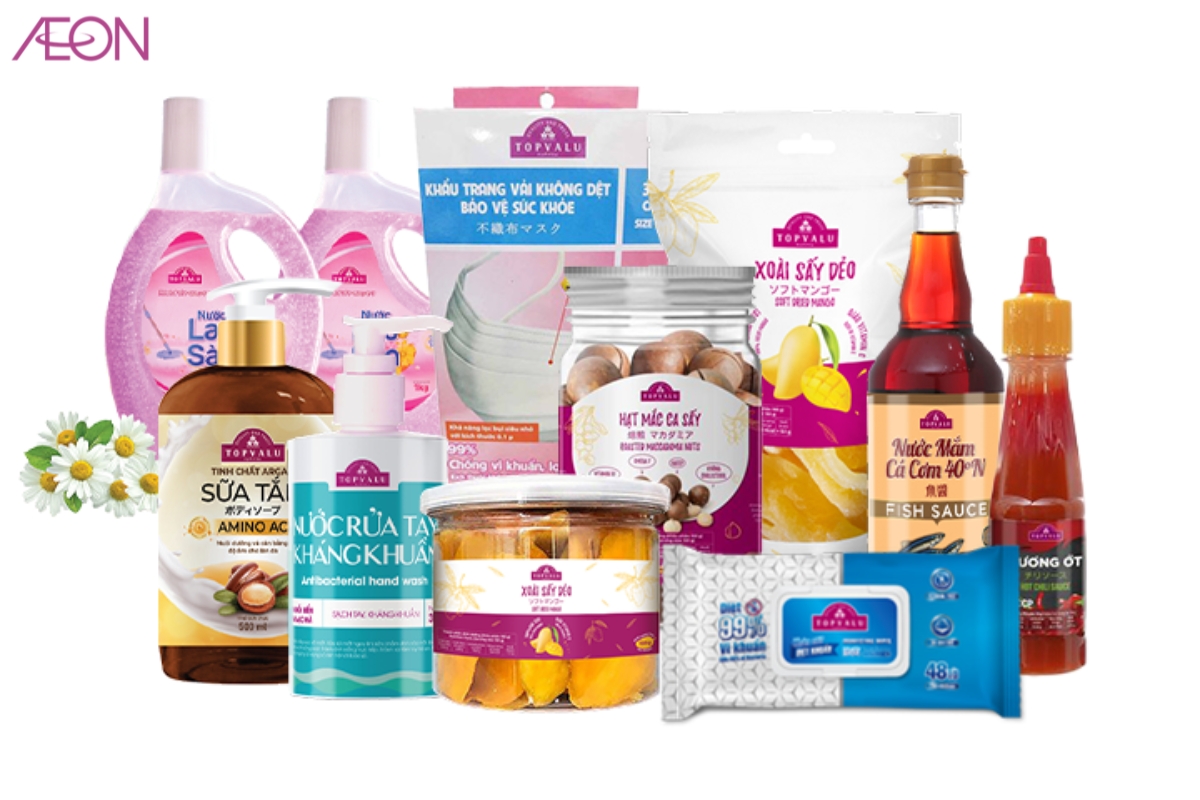 Những sản phẩm ở TOPVALU luôn chú trọng vào chất lượng và trải nghiệm của người tiêu dùng (Nguồn ảnh Internet)