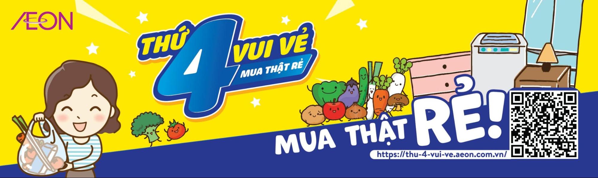 “Thứ 4 vui vẻ - mua hàng thật rẻ” - Đây là một trong những chương trình mua sắm tiết kiệm mà người tiêu dùng không nên bỏ qua
