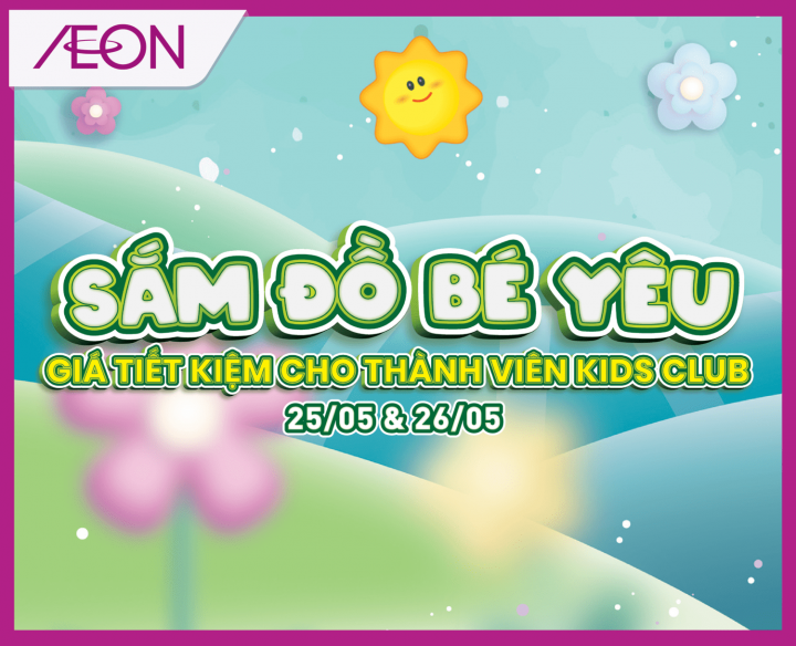 SẮM ĐỒ BÉ YÊU - GIÁ SIÊU TIẾT KIỆM