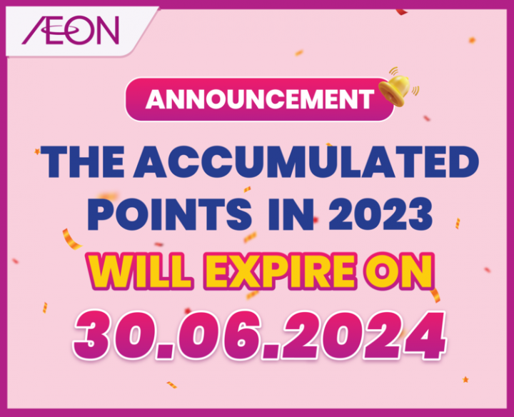 ANNOUNCEMENT – THE EXPIRATION DATE OF ACCUMULATED POINTS IN 2023