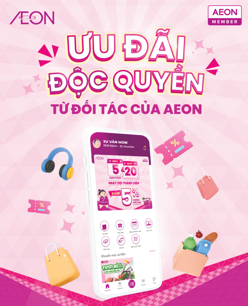 Ưu đãi Aeon từ đối tác