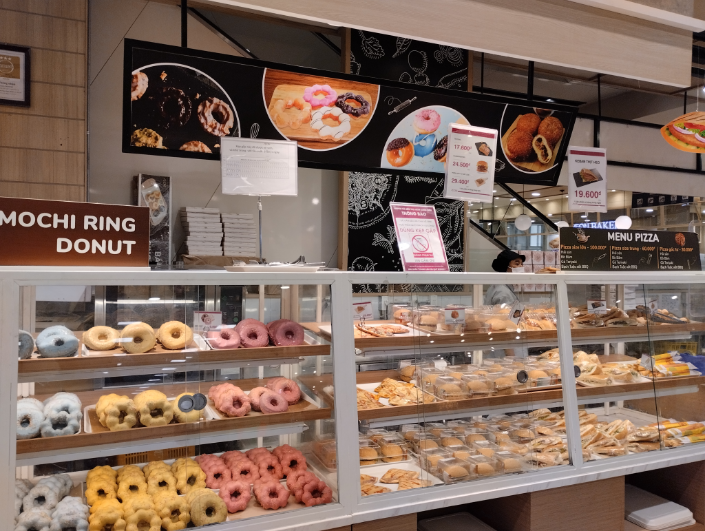 Bánh Donut thơm ngon nhiều hương vị thơm ngon, đẹp mắt