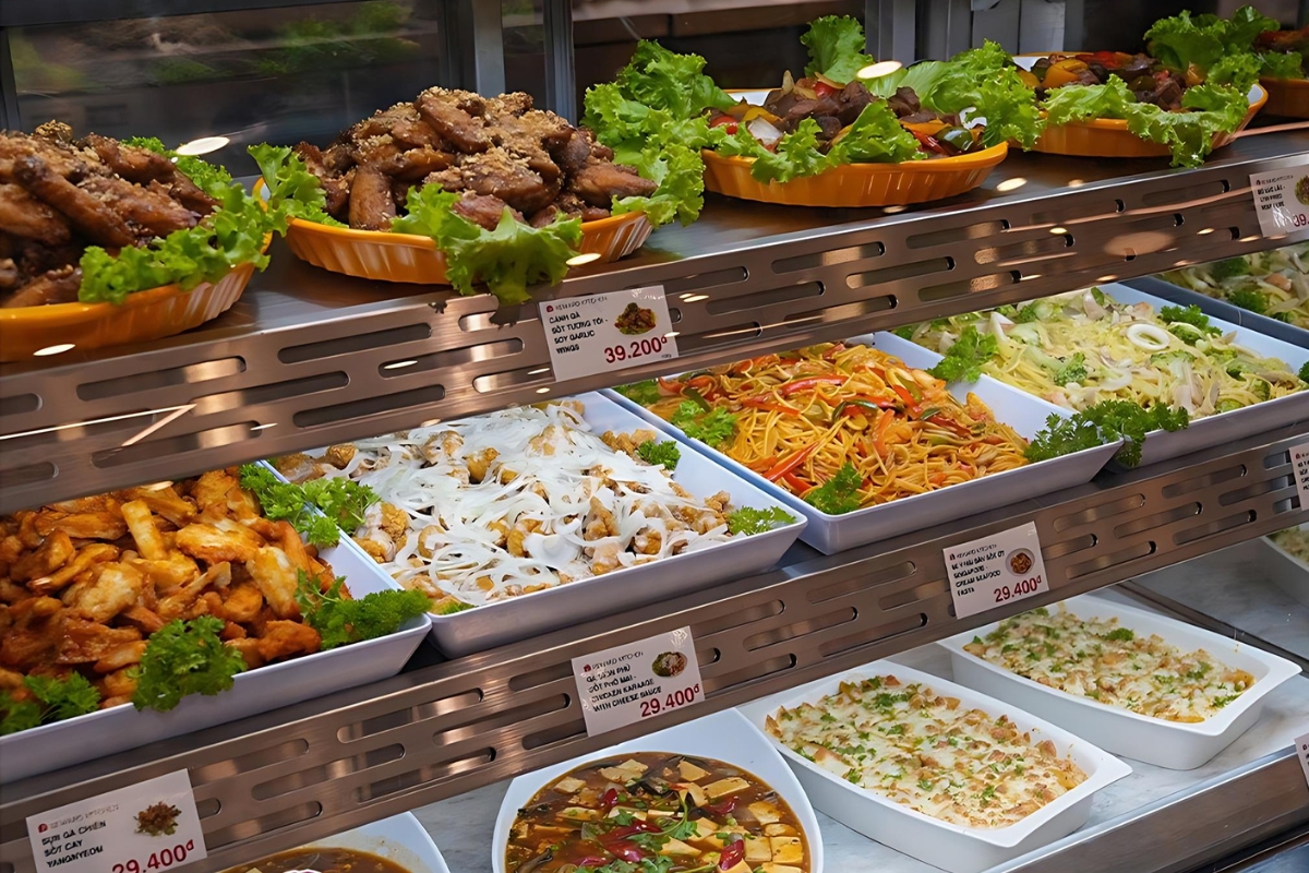 Menu tại Reward Kitchen rất đa dạng và phong phú tha hồ cho thực khách lựa chọn