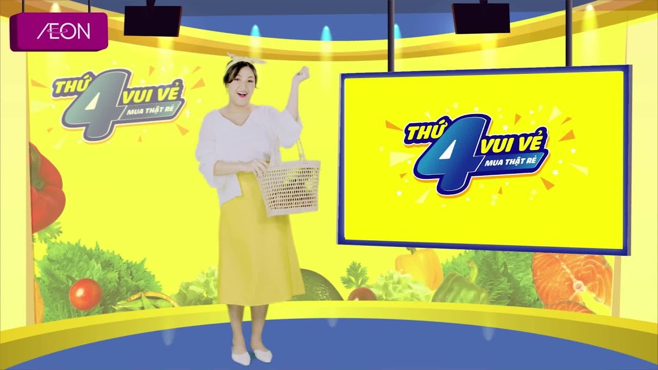Nhanh chân đến siêu thị AEON gần nhất và tham gia chương trình để “Mua sắm thả ga - Không lo về giá” 