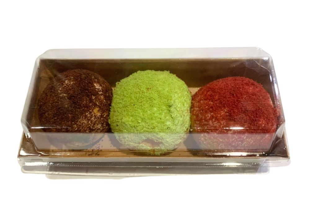 Set bánh custard kem lạnh 3 vị tại AEON Bakery