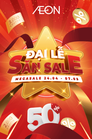 ĐẠI LỄ SĂN SALE - MEGASALE 24.04-07.05