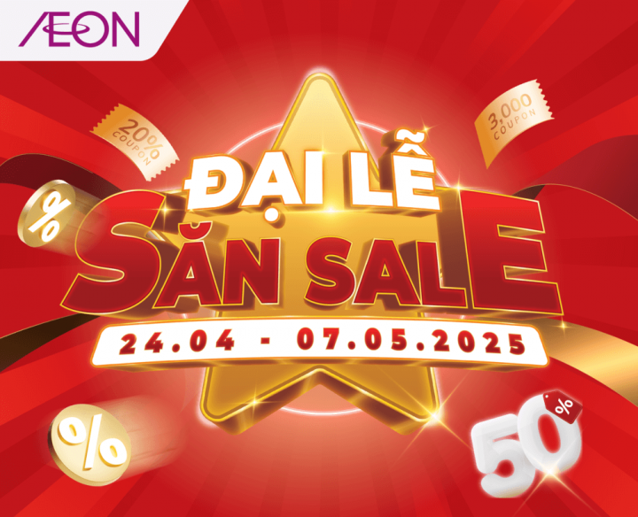 ĐẠI LỄ SĂN SALE – MEGASALE 24.04-07.05