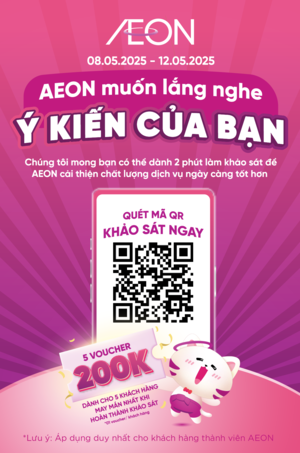 KHẢO SÁT KHÁCH HÀNG - NHẬN VOUCHER 200K