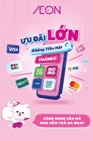ƯU ĐÃI KHÔNG TIỀN MẶT THÁNG 05.2025