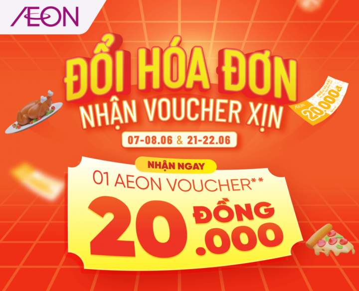 ƯU ĐÃI THÀNH VIÊN TẠI AEON HUẾ