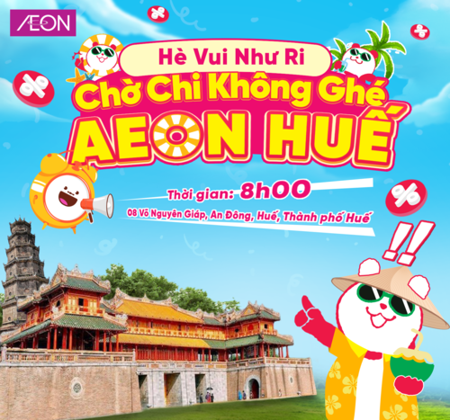 AEON HUẾ ĐÓN SALE HÈ THẦN TỐC
