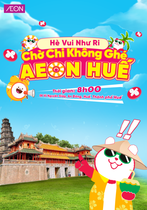 AEON HUẾ ĐÓN SALE HÈ THẦN TỐC