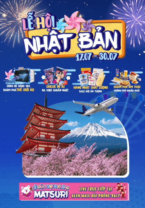 Lễ hội Nhật Bản 17.07-30.07