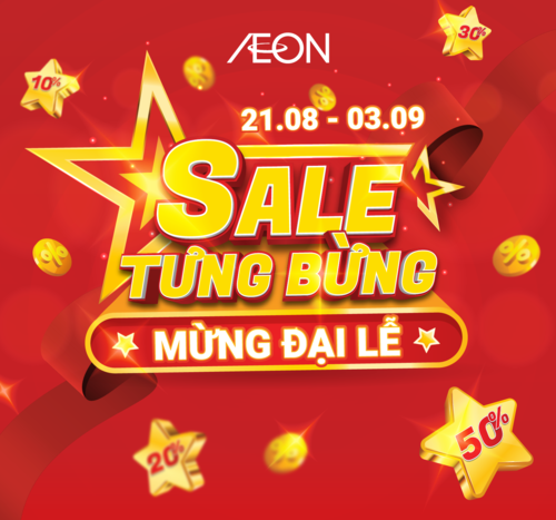 SALE TƯNG BỪNG – MỪNG ĐẠI LỄ