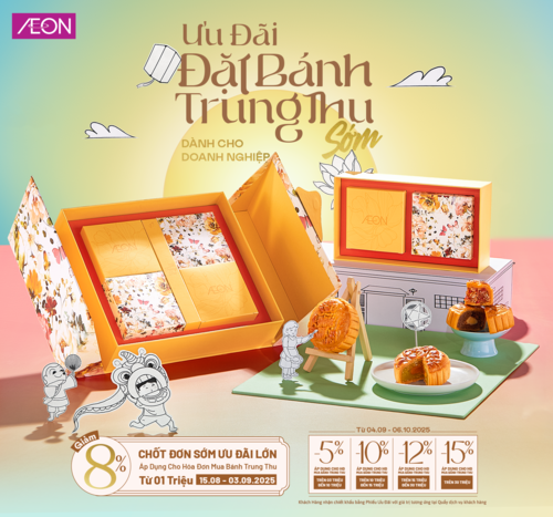 ƯU ĐÃI ĐẶT BÁNH TRUNG THU SỚM DÀNH CHO DOANH NGHIỆP