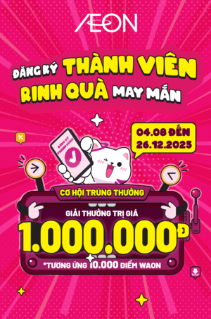 Đăng ký thành viên - Rinh quà may mắn