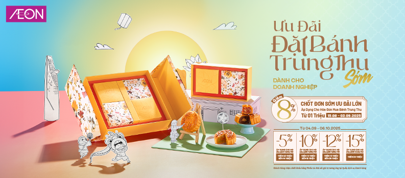 [CK ĐẾN 15%] ƯU ĐÃI ĐẶT BÁNH TRUNG THU SỚM