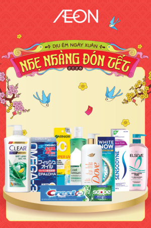 ƯU ĐÃI HOÁ MỸ PHẨM TẾT 2026 TẠI AEON