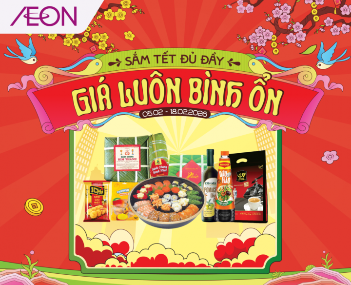 SẮM TẾT ĐỦ ĐẦY – GIÁ LUÔN BÌNH ỔN