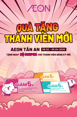 QUÀ TẶNG THÀNH VIÊN MỚI CỦA TÂN AN