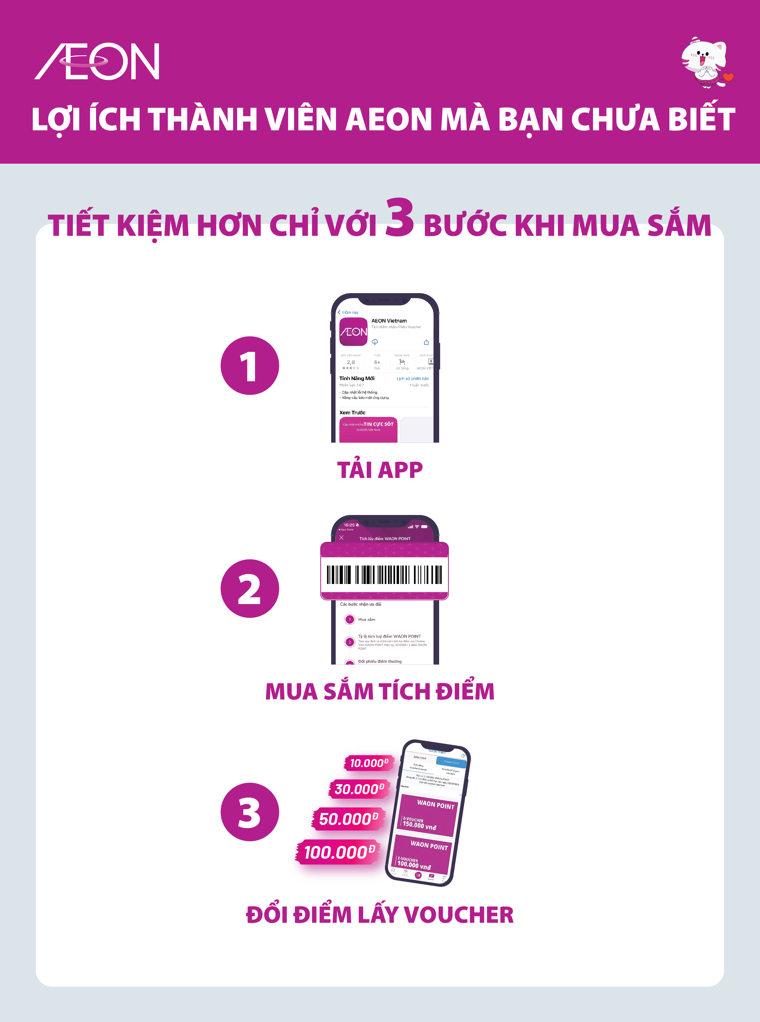 Ứng dụng di động AEON VIETNAM