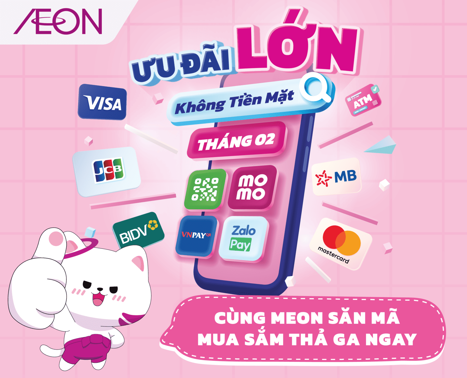 ƯU ĐÃI KHÔNG TIỀN MẶT THÁNG 02.2026