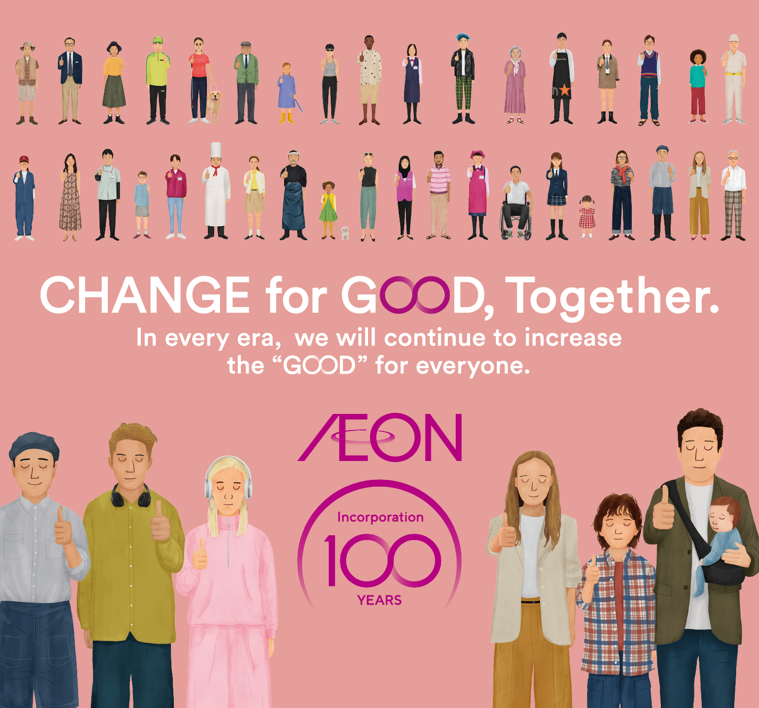 CHANGE FOR GOOD, TOGETHER