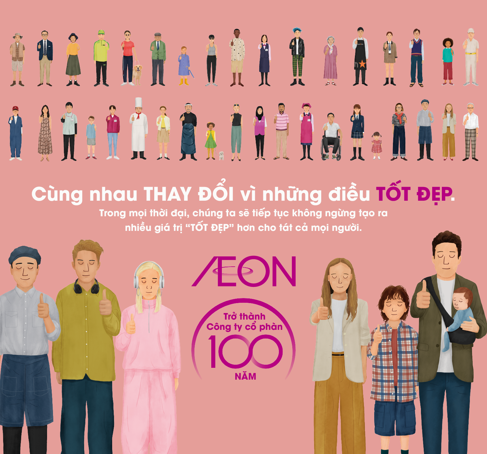 CÙNG NHAU THAY ĐỔI VÌ NHỮNG ĐIỀU TỐT ĐẸP