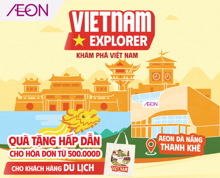 AEON Đà Nẵng Thanh Khê – Tặng túi Canvas
