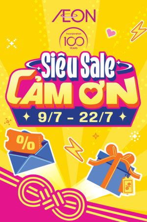 SIÊU SALE CẢM ƠN 9/7 - 22/7