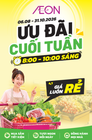 GIÁ LUÔN RẺ TỪ 6/8 - 31/10