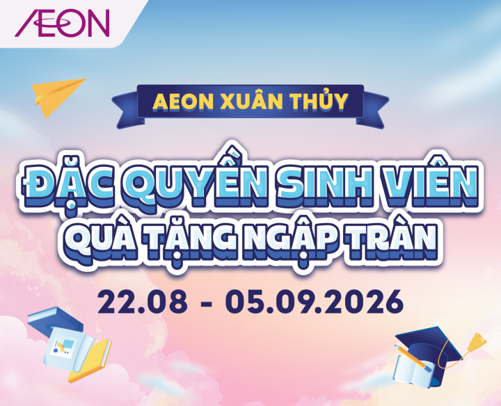 ĐẶC QUYỀN SINH VIÊN COUPON NGẬP TRÀN