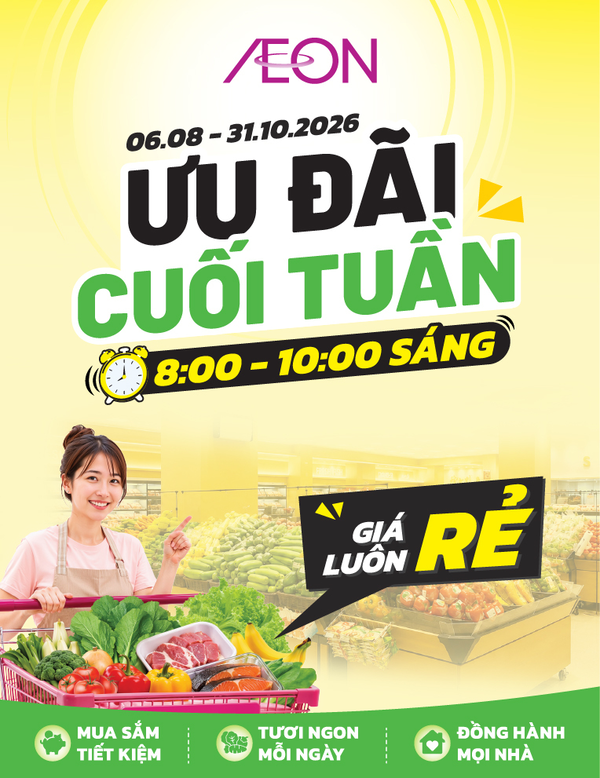 GIÁ LUÔN RẺ TỪ 6/8 - 31/10