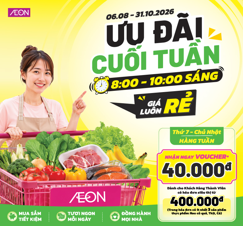 GIÁ LUÔN RẺ TỪ 6/8 – 31/10